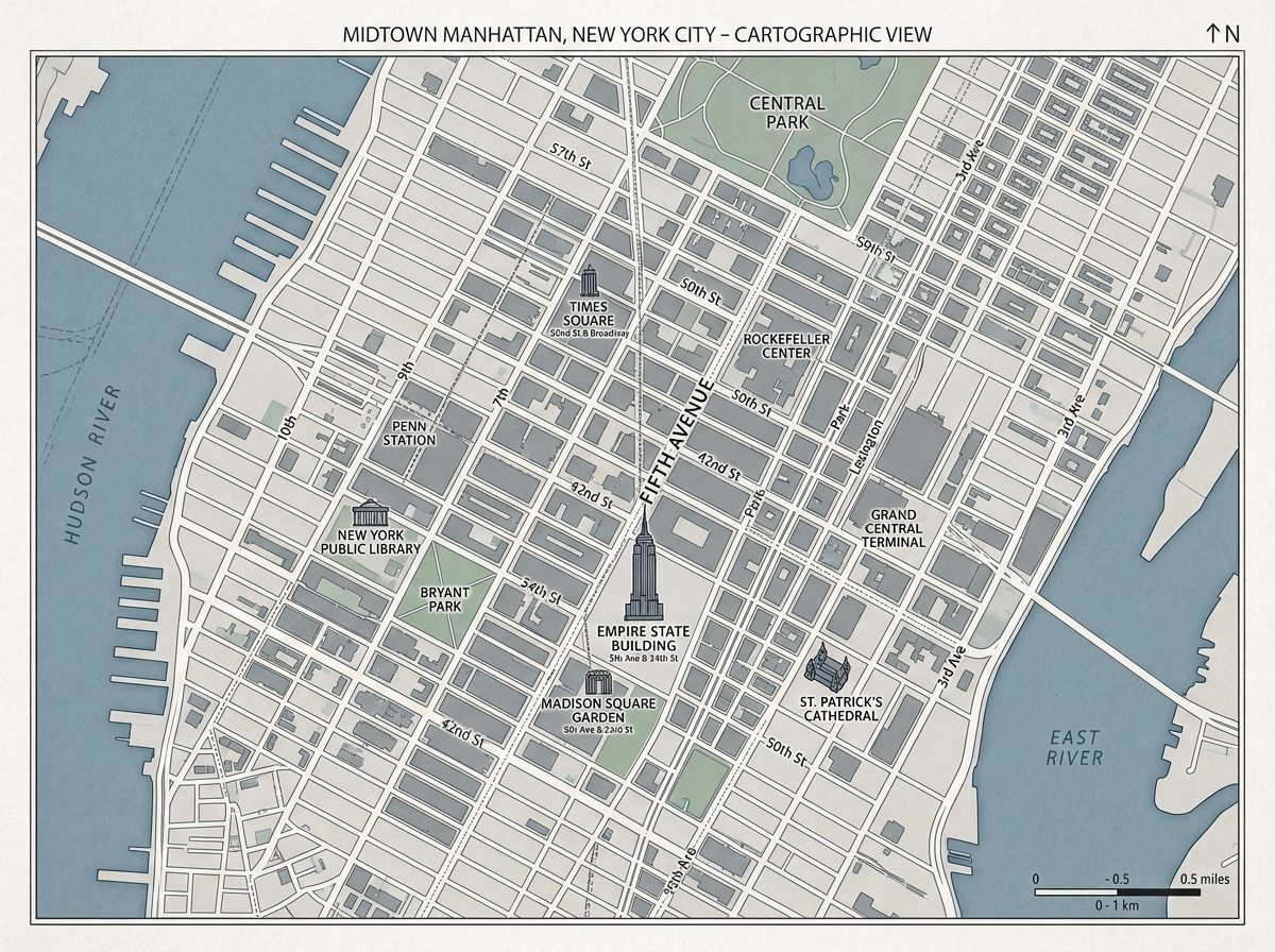 bangnikgcircle office location in Midtown Manhattan